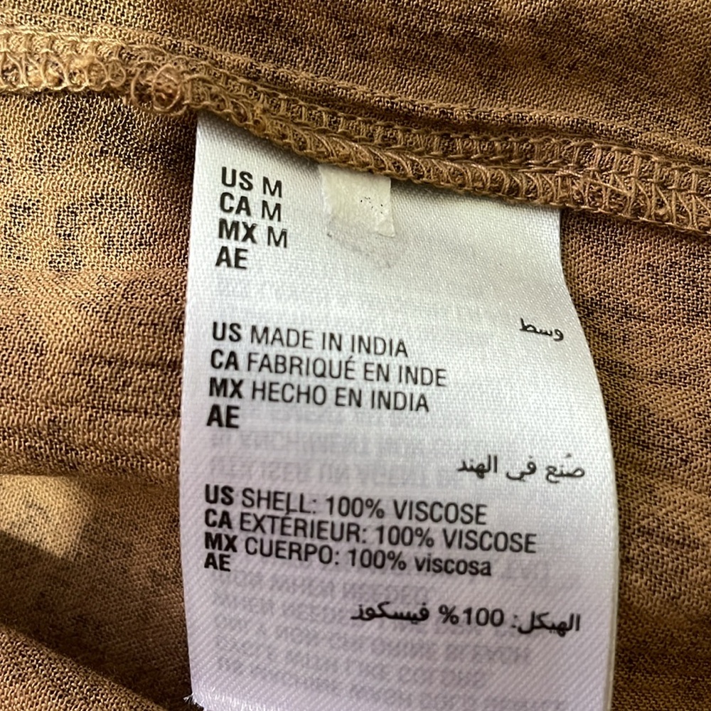 Styling code, leopard print tiered button front d… - image 11